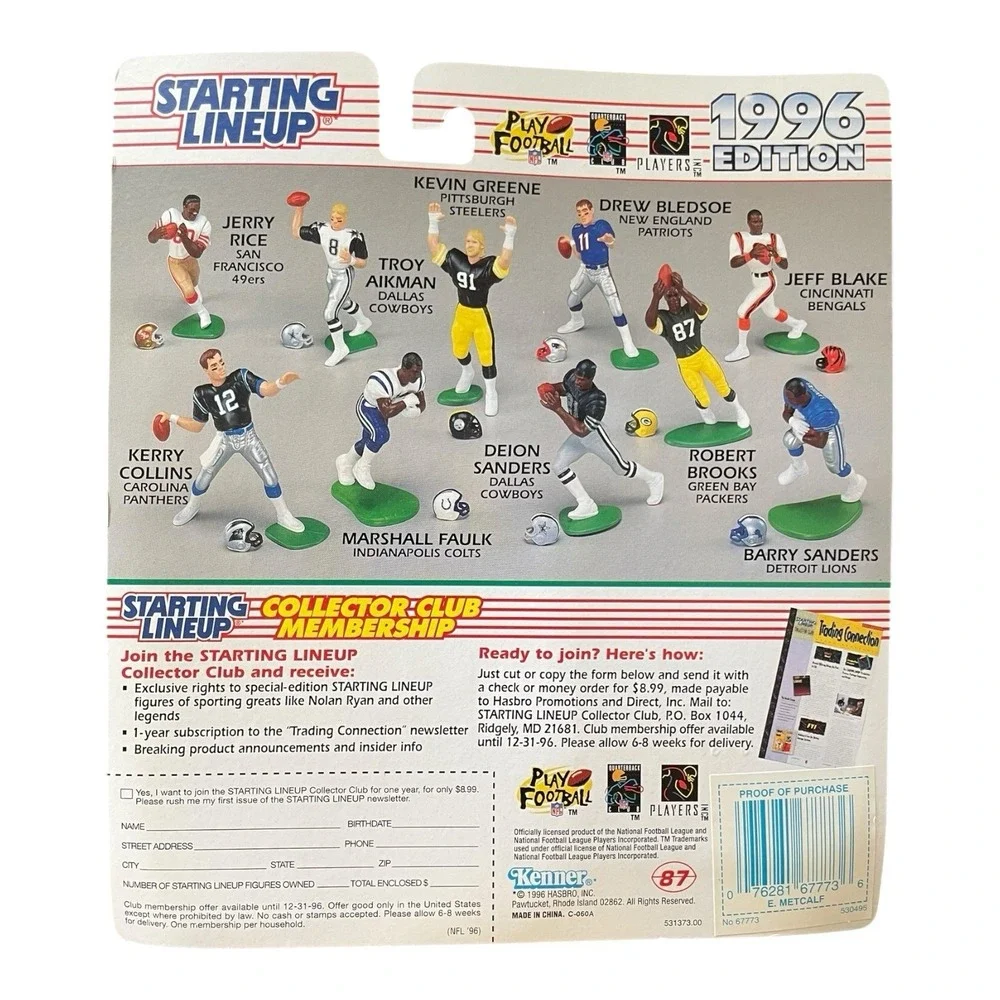 Eric Metcalf Starting Lineup 1996 Edition Figure Atlanta Falcons‎